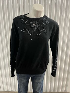 Justine Todd beaded medium sweater